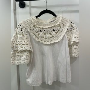 Sea crochet t-shirt